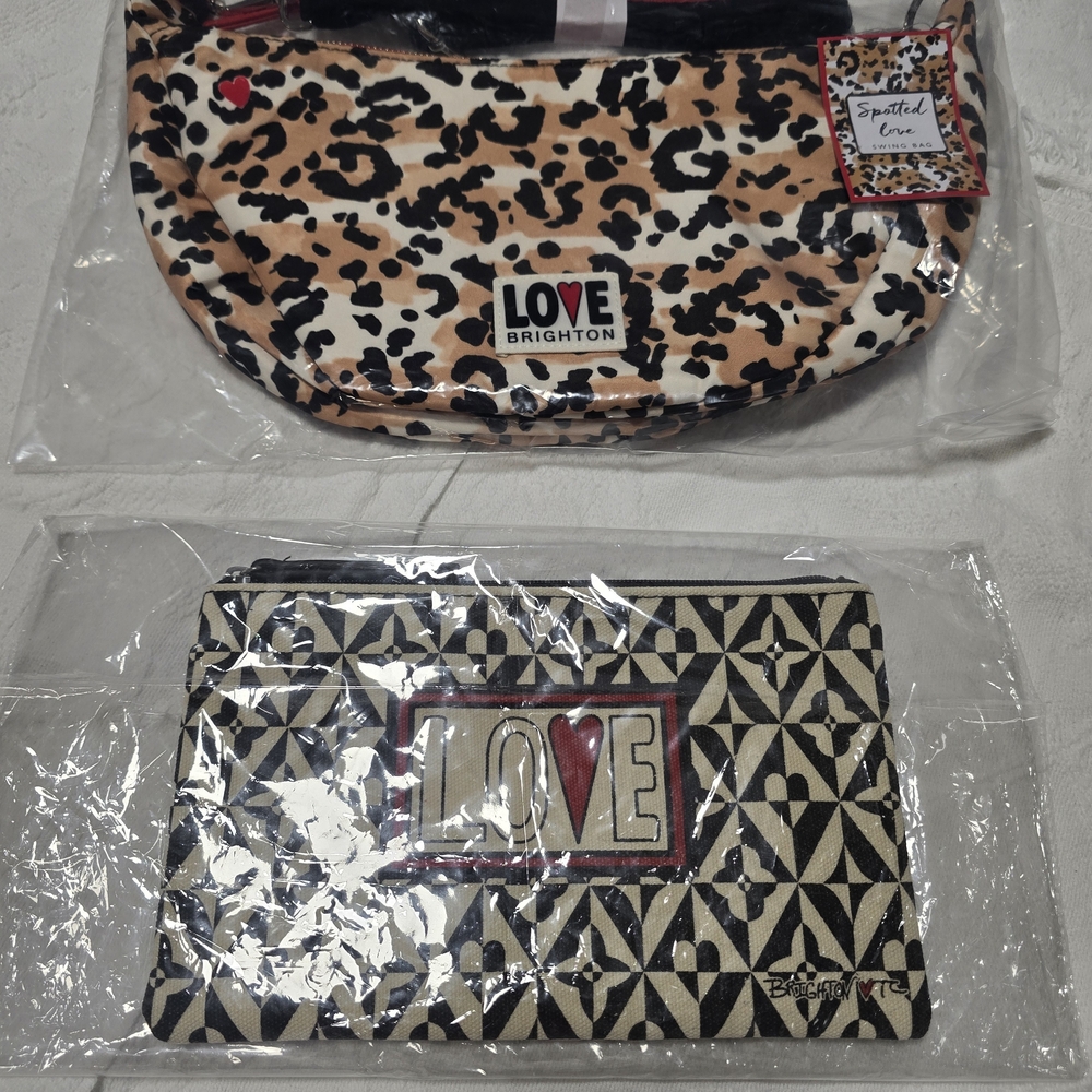 Brighton Spotted Love Bag BONUS MAKEUP Bag